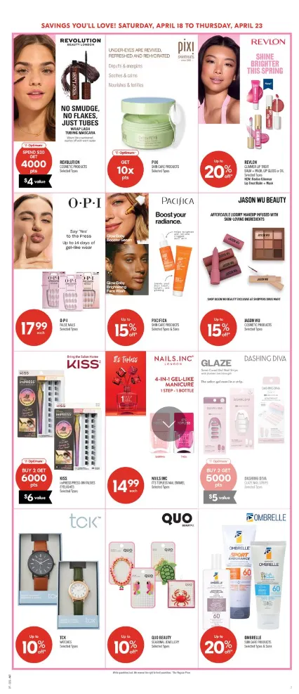 Shoppers Drug Mart Sales from April 18 to April 23 2026 - flyer page 12