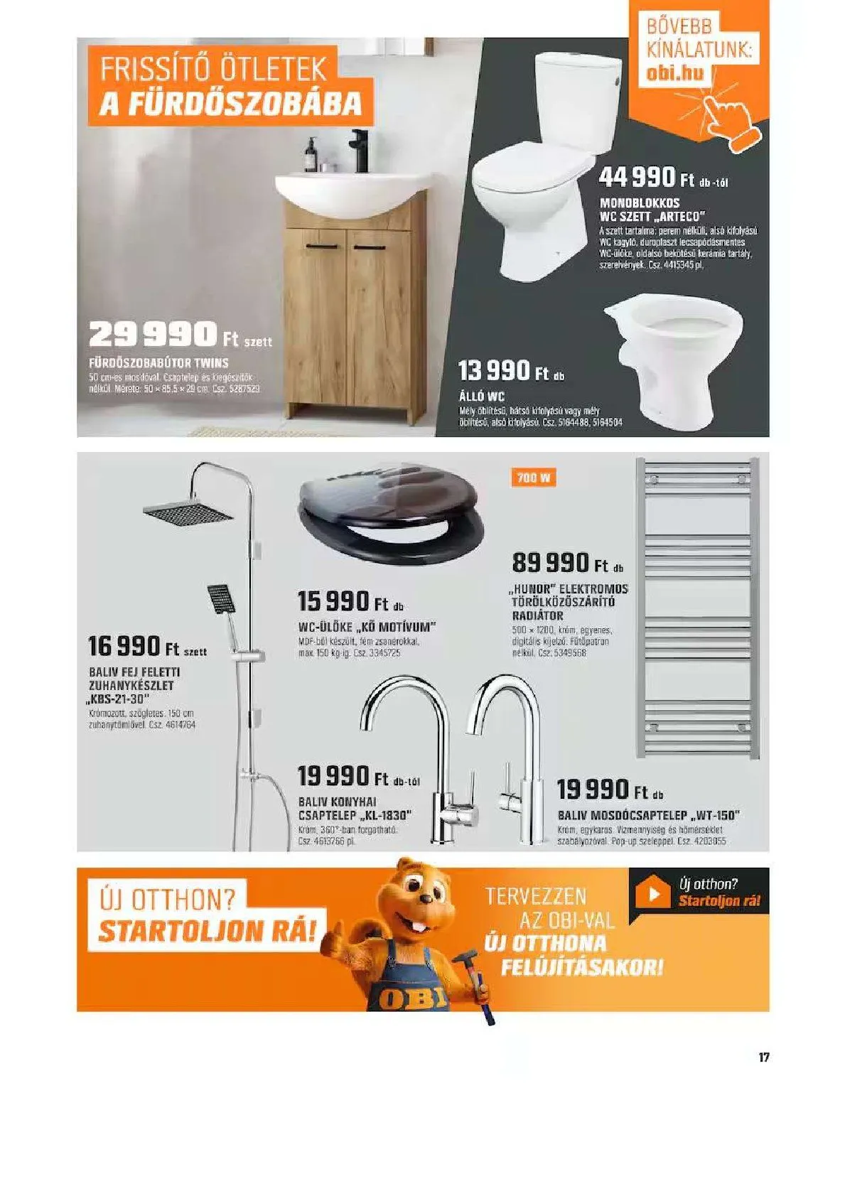 Katalógus OBI október 1.-tól november 3.-ig 2025. - Oldal 17
