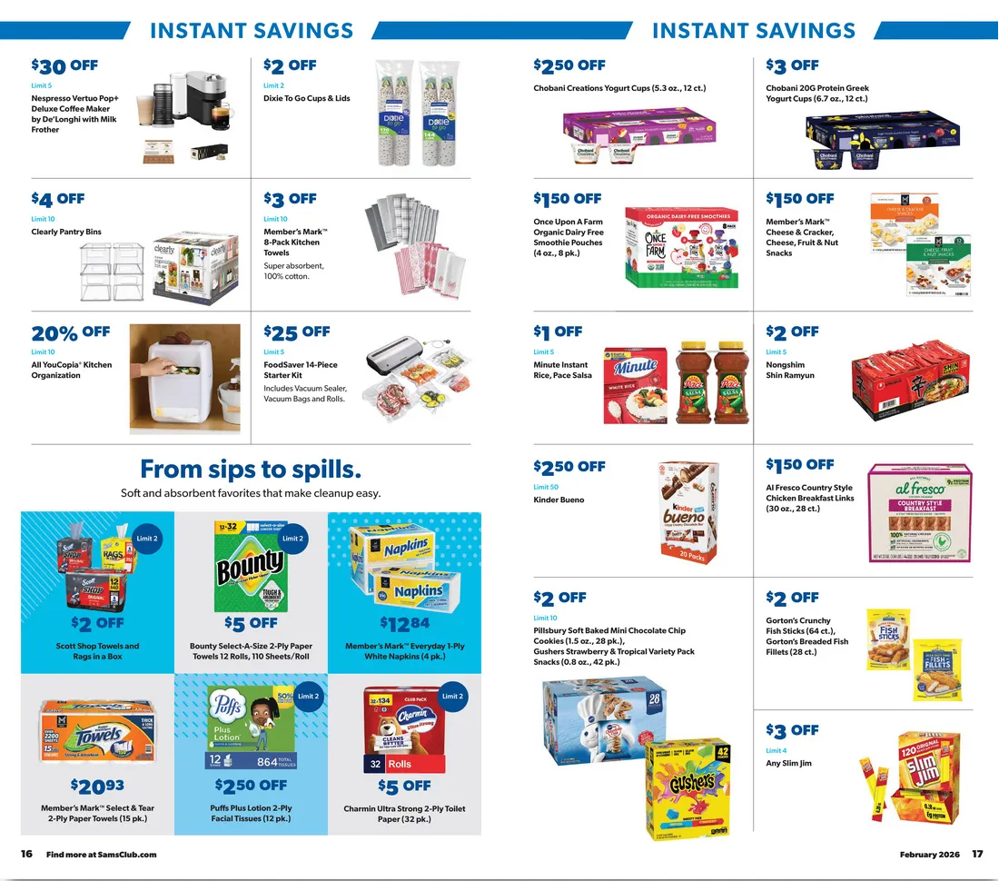 Weekly ad Sam's Club  Sales from January 28 to February 22 2026 - Page 18