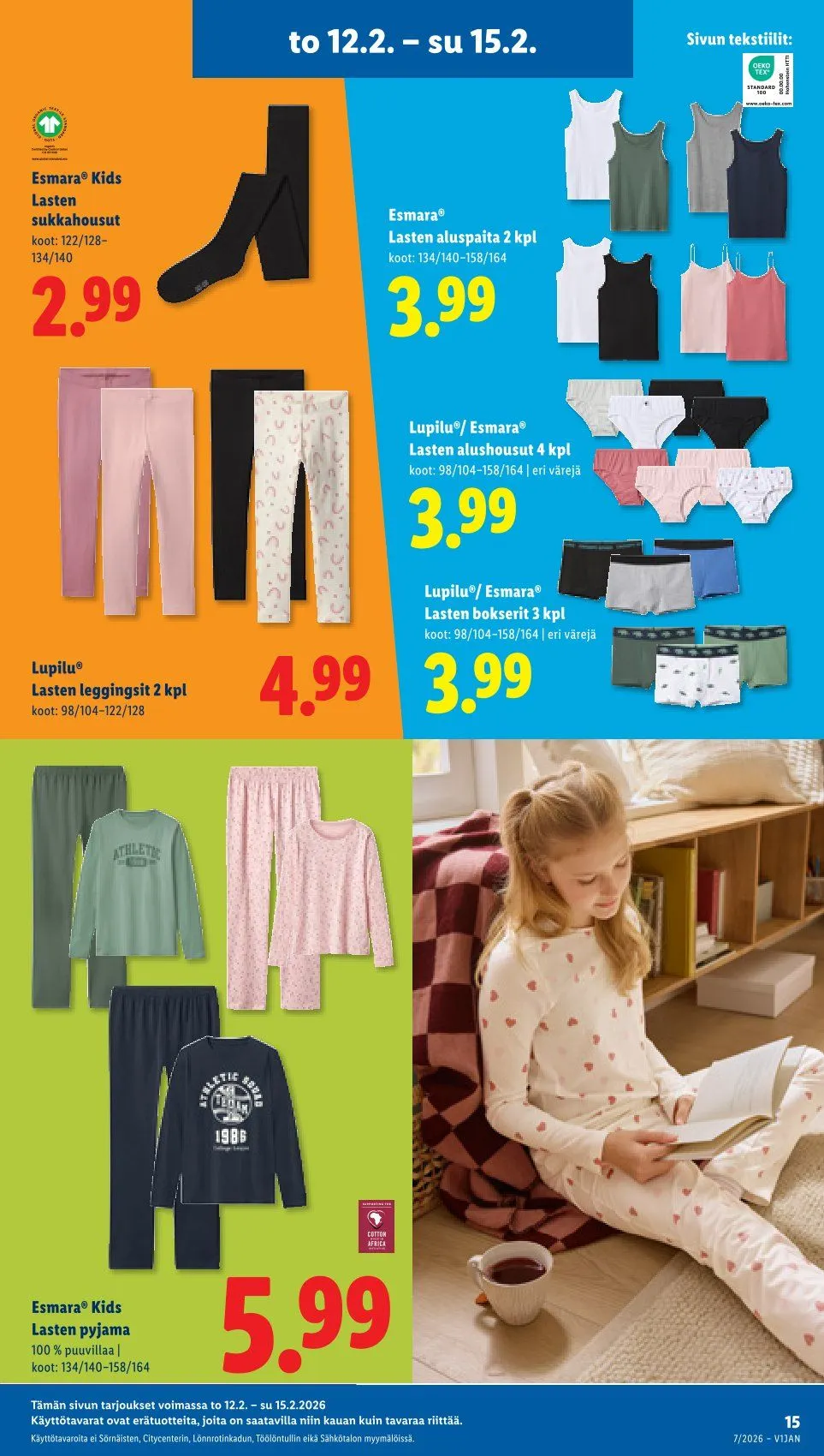 Kaupan Lidl Tarjoukset voimassa alkaen 12. helmikuuta - 15. helmikuuta 2026 - Tarjouslehti sivu 17