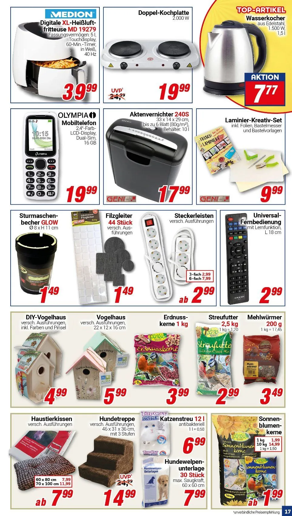  CENTERSHOP Prospekte von 20. April bis 25. April 2026 - Prospekt seite 17