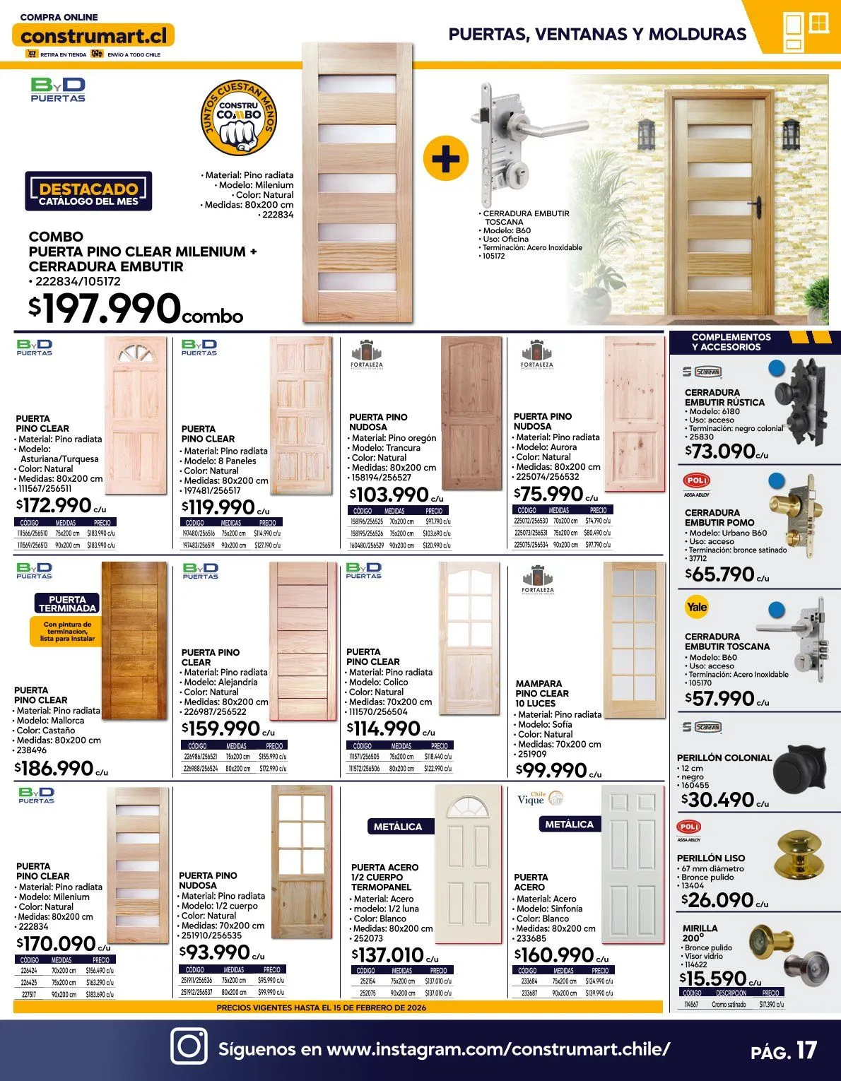 Catálogo de Ofertas en Construmart  25 de febrero al 28 de febrero 2026 - Página 17