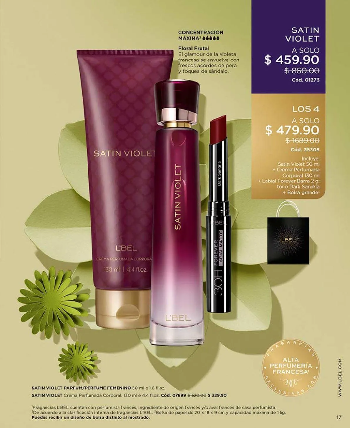 Catálogo de Catalogo L'Bel 1 de abril al 6 de mayo 2026 - Pagina 17