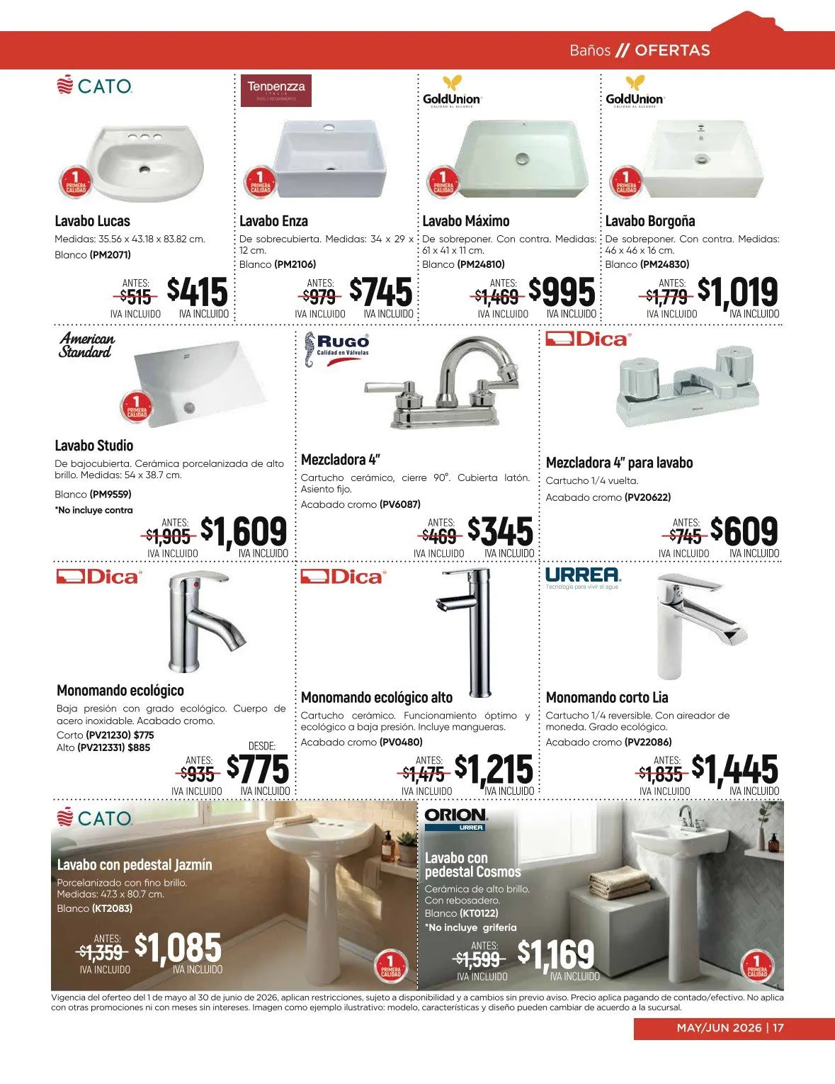 Catálogo de Ofertas 1 de mayo al 30 de junio 2026 - Pagina 17