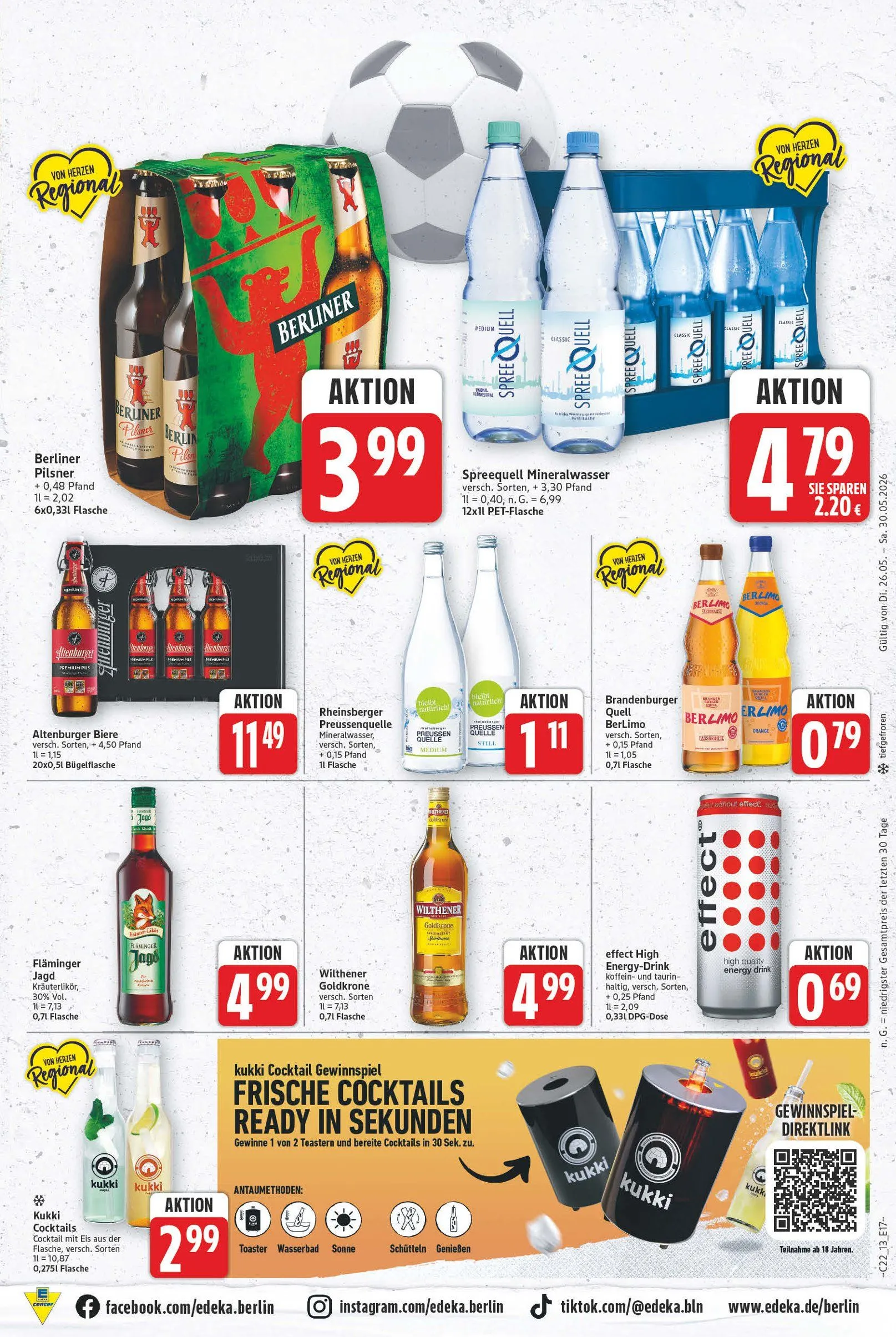 Edeka Angebote von 26. Mai bis 30. Mai 2026 - Prospekt seite 17