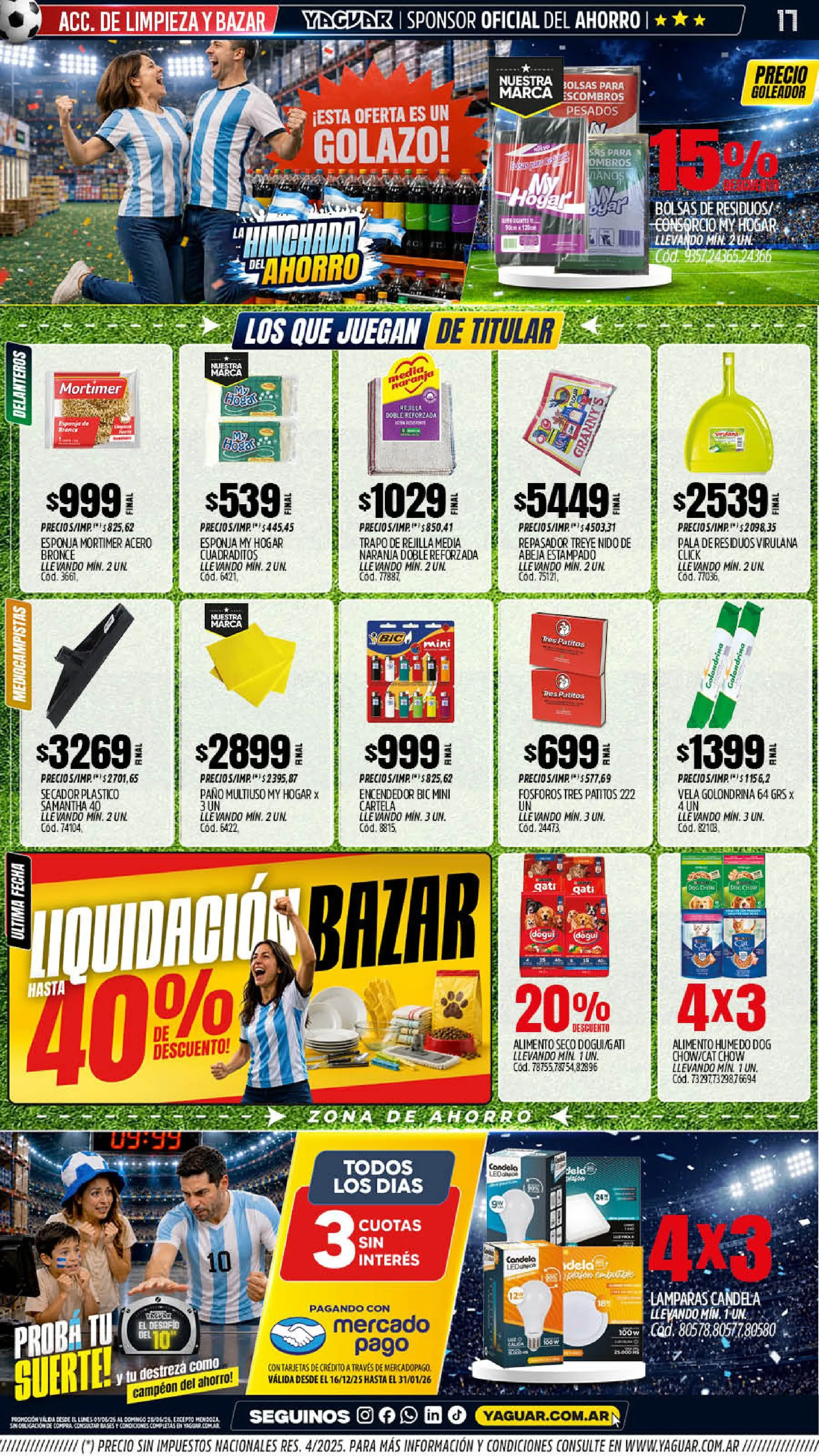Ofertas de Ofertas Yaguar 1 de junio al 7 de junio 2026 - Página 17 del catálogo