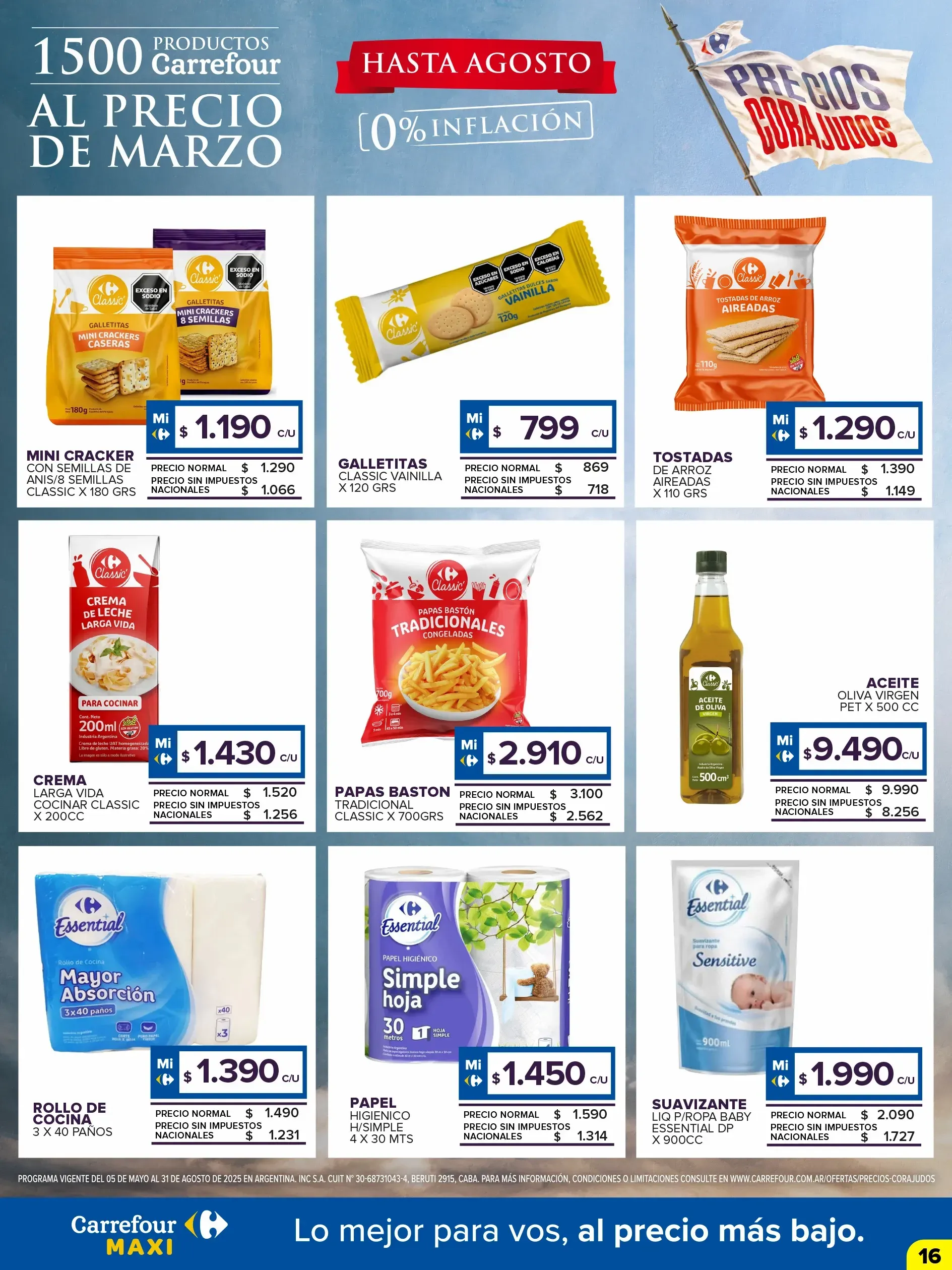 Ofertas de Carrefour Maxi Ofertas 18 de agosto al 24 de agosto 2025 - Página 16 del catálogo