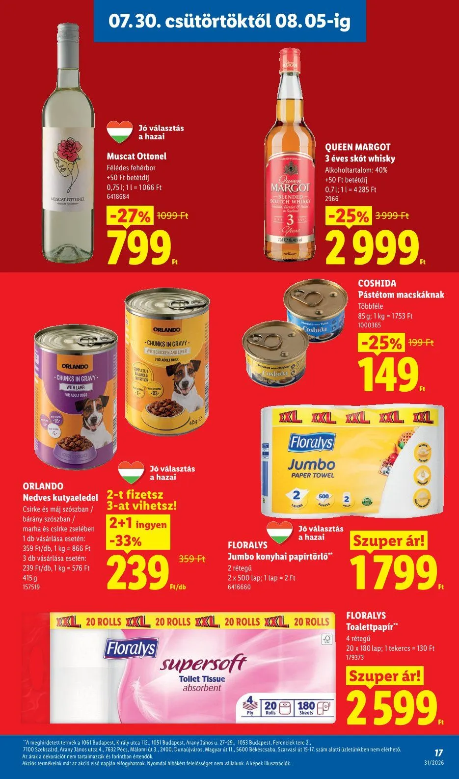 Katalógus Lidl július 30.-tól augusztus 8.-ig 2026. - Oldal 17