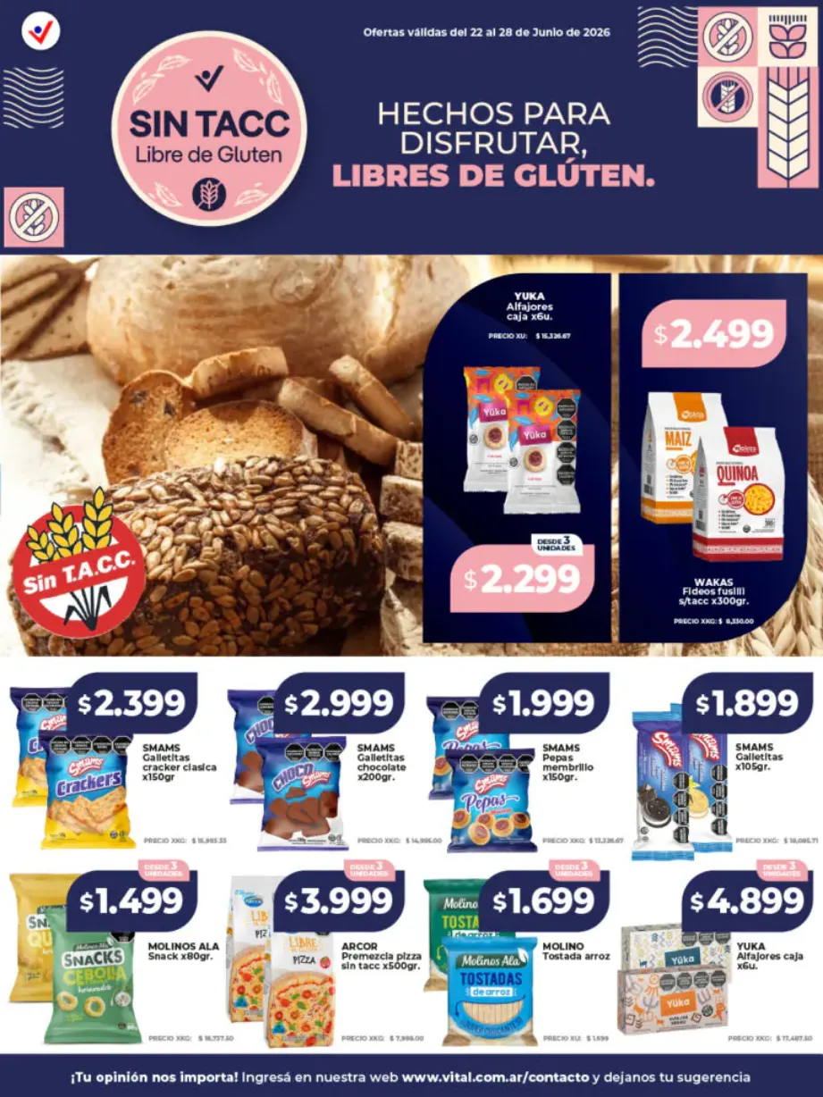 Ofertas de Vital Ofertas 22 de junio al 28 de junio 2026 - Página 17 del catálogo