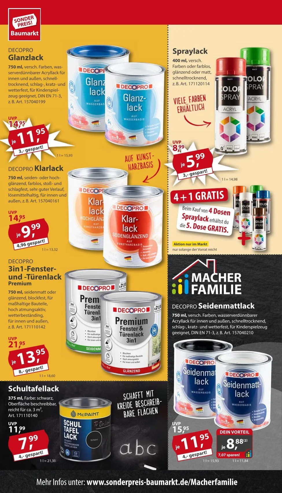 Sonderpreis-Baumarkt Deals von 31. März bis 4. April 2025 - Prospekt seite 17