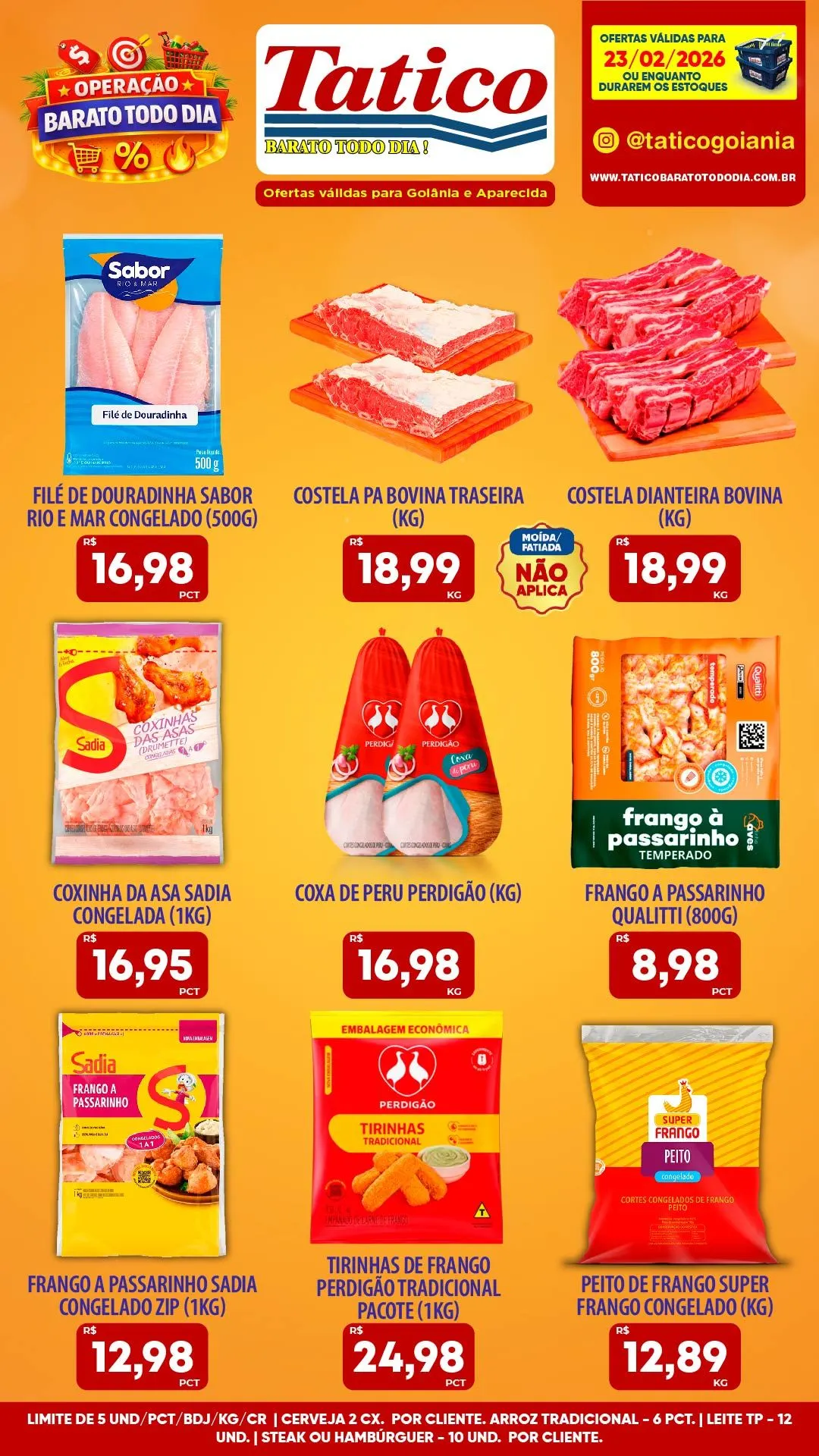 Encarte de  Folhetos Tatico  23 de fevereiro até 23 de fevereiro 2026 - Pagina 17