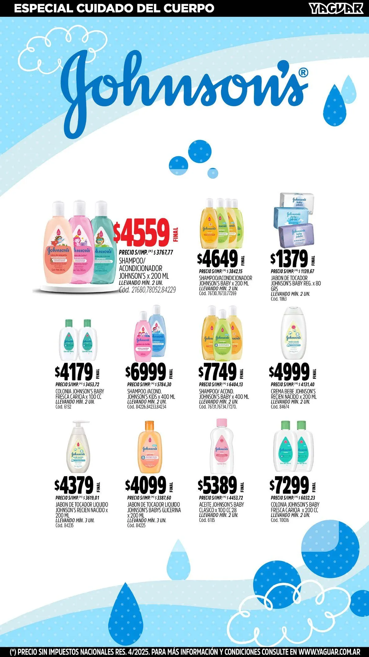 Ofertas de Ofertas Yaguar  4 de agosto al 10 de agosto 2025 - Página 17 del catálogo