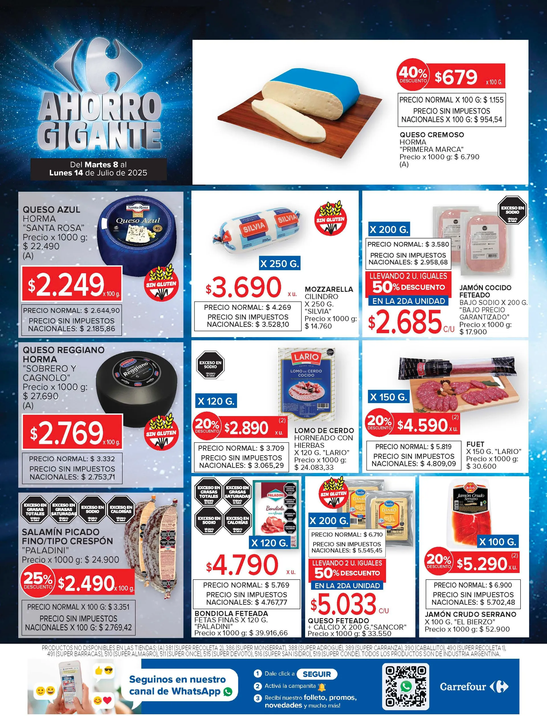 Catálogo de Conoce las últimas ofertas de Carrefour Market 8 de julio al 14 de julio 2025 - Página 17