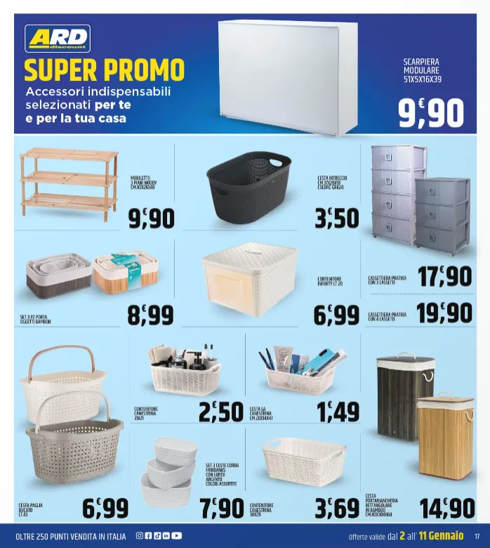 Volantini ARD Discount da 2 gennaio a 11 gennaio di 2026 - Pagina del volantino 17