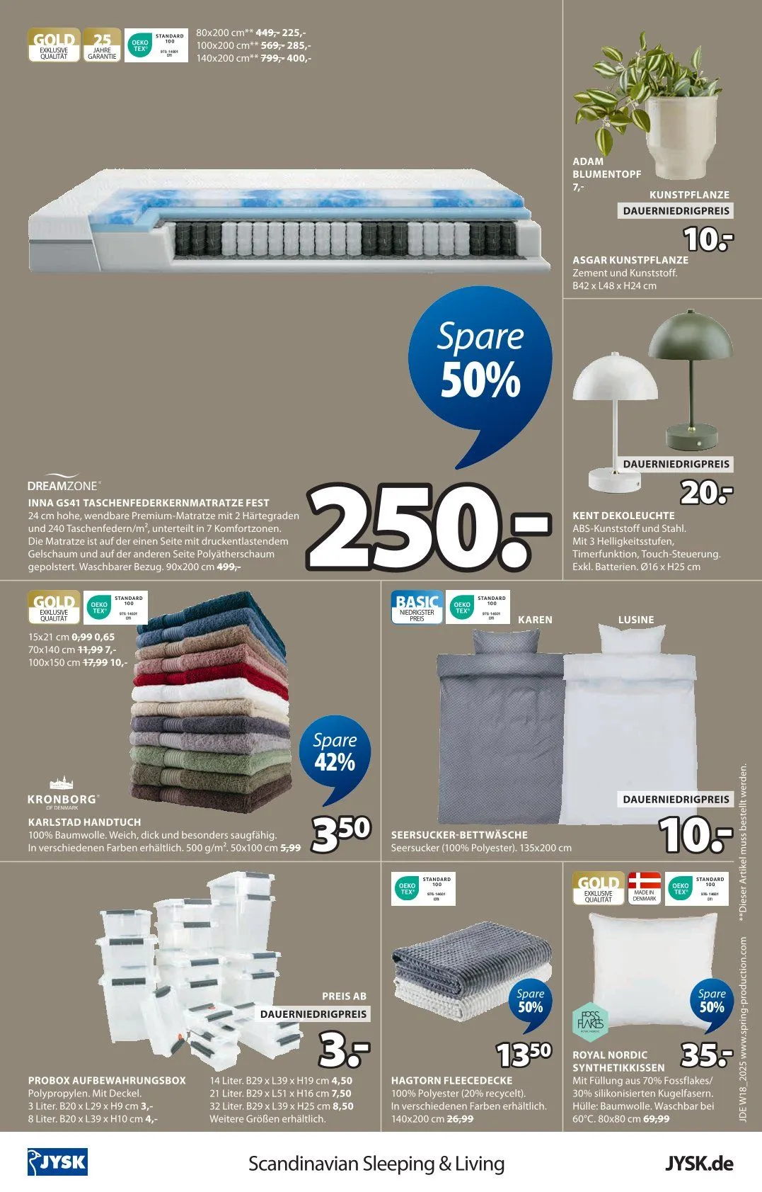 JYSK Prospekt von 6. Mai bis 7. Juni 2025 - Prospekt seite 17