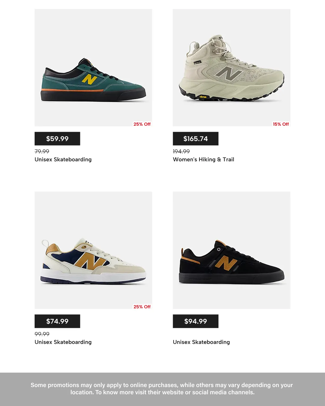 Weekly ad  New Balance Sales from March 27 to April 15 2026 - Page 17