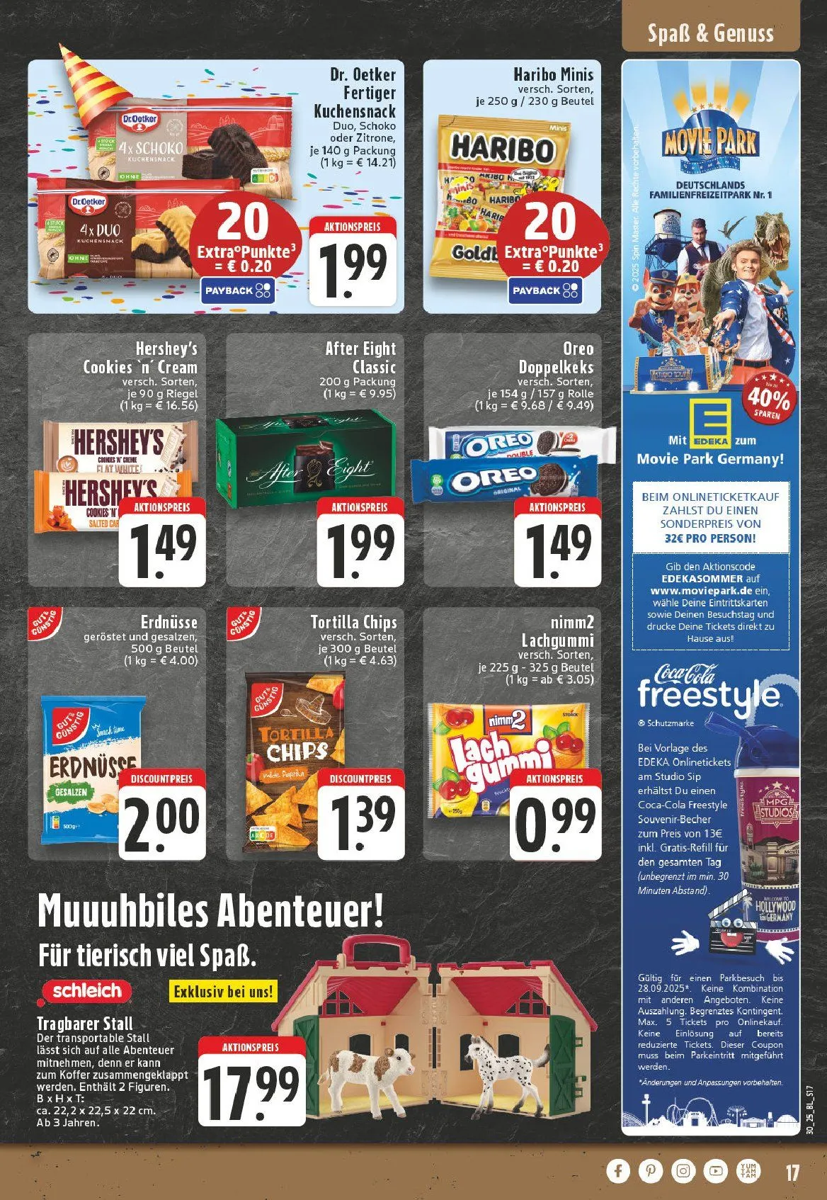 Edeka Prospekte von 21. Juli bis 26. Juli 2025 - Prospekt seite 17