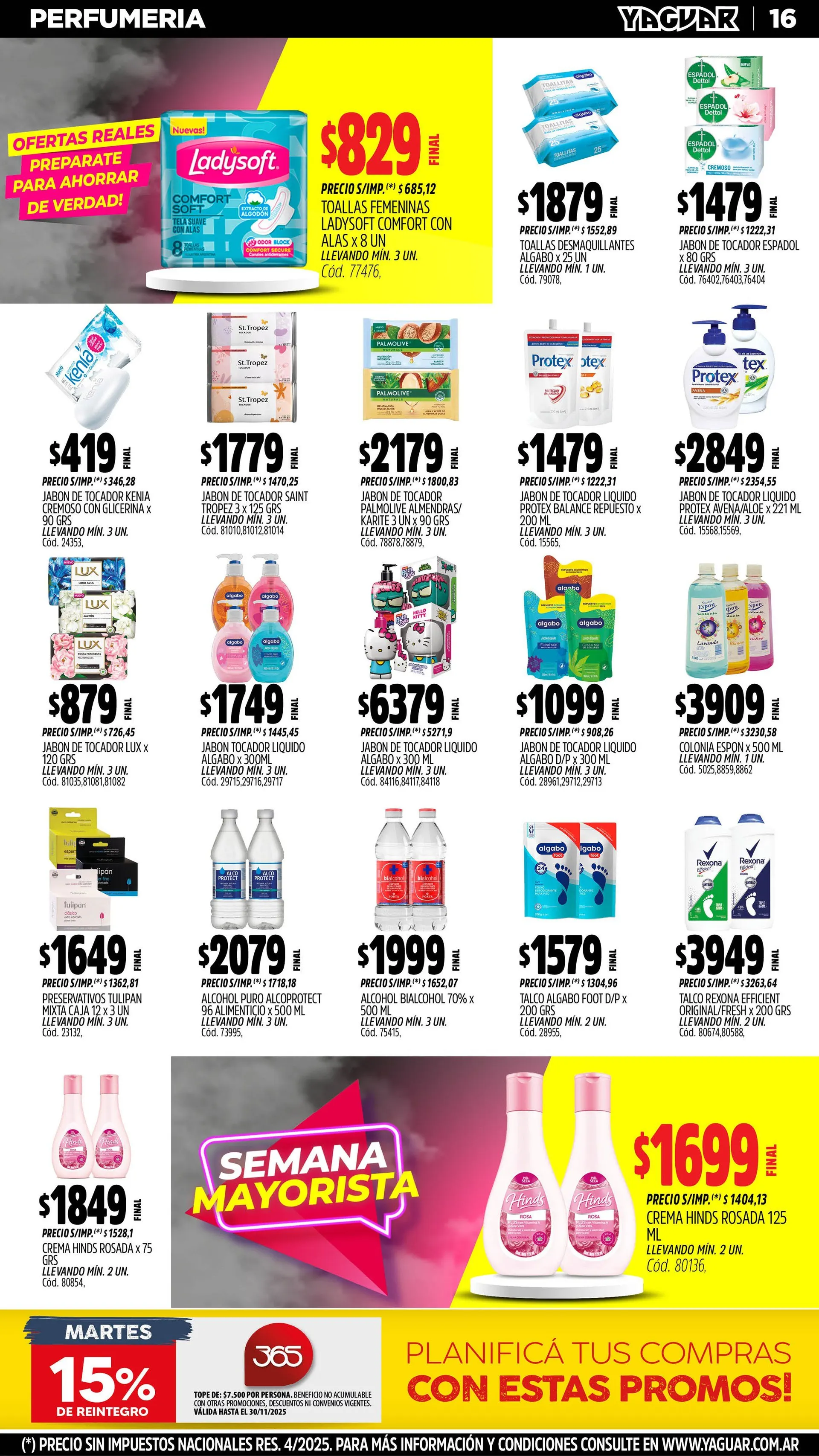 Ofertas de Ofertas de Black Friday en Yaguar 24 de noviembre al 30 de noviembre 2025 - Página 17 del catálogo