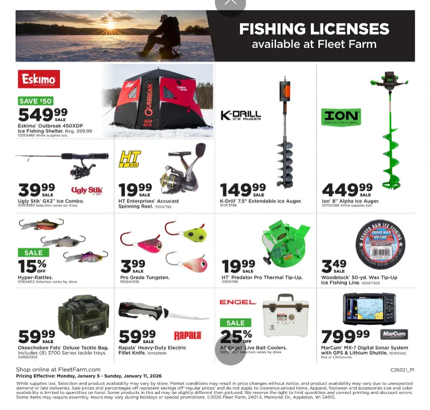 Weekly ad Fleet Farm Sales from January 5 to January 11 2026 - Page 17