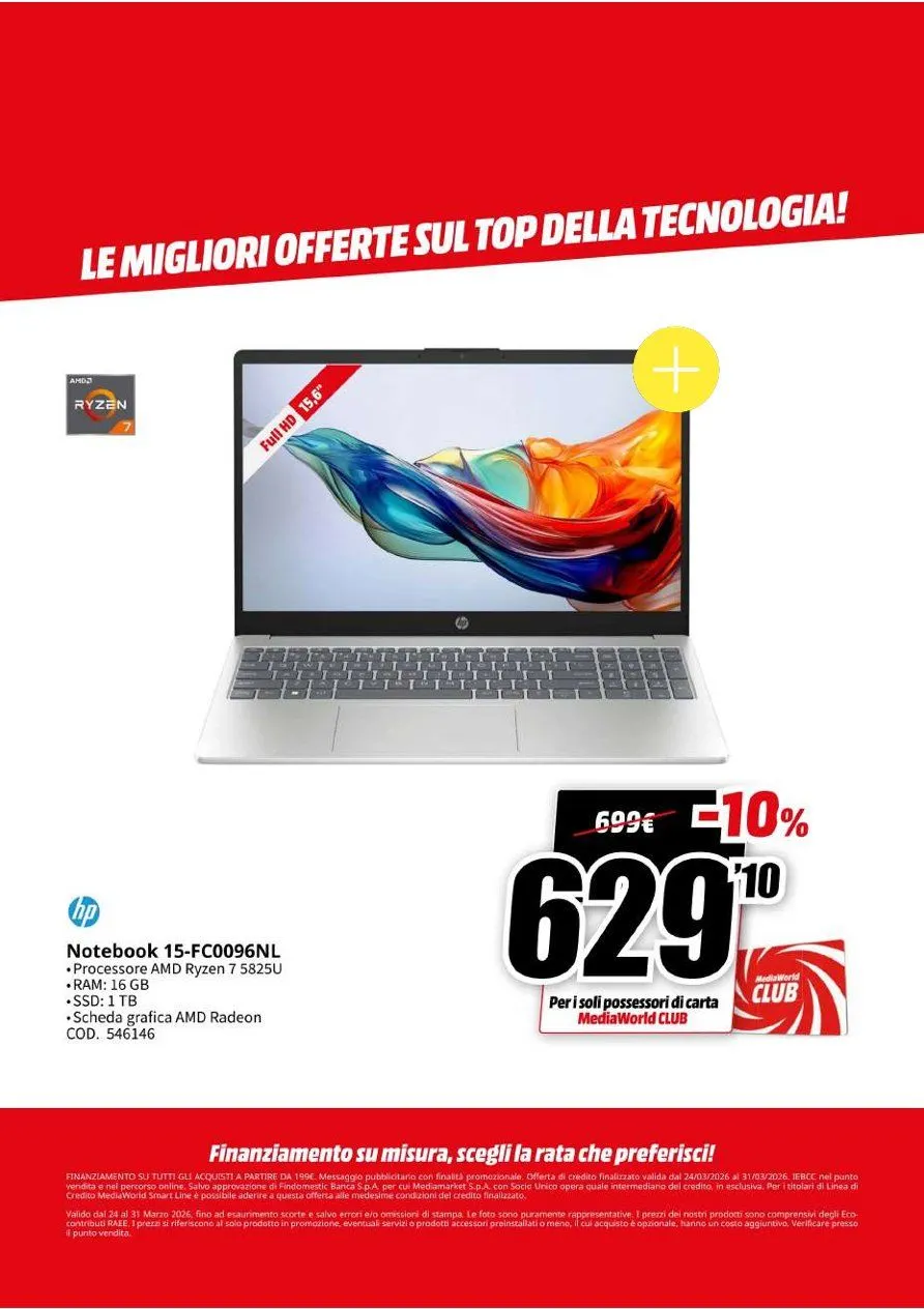 Mediaworld Volantino da 24 marzo a 31 marzo di 2026 - Pagina del volantino 17