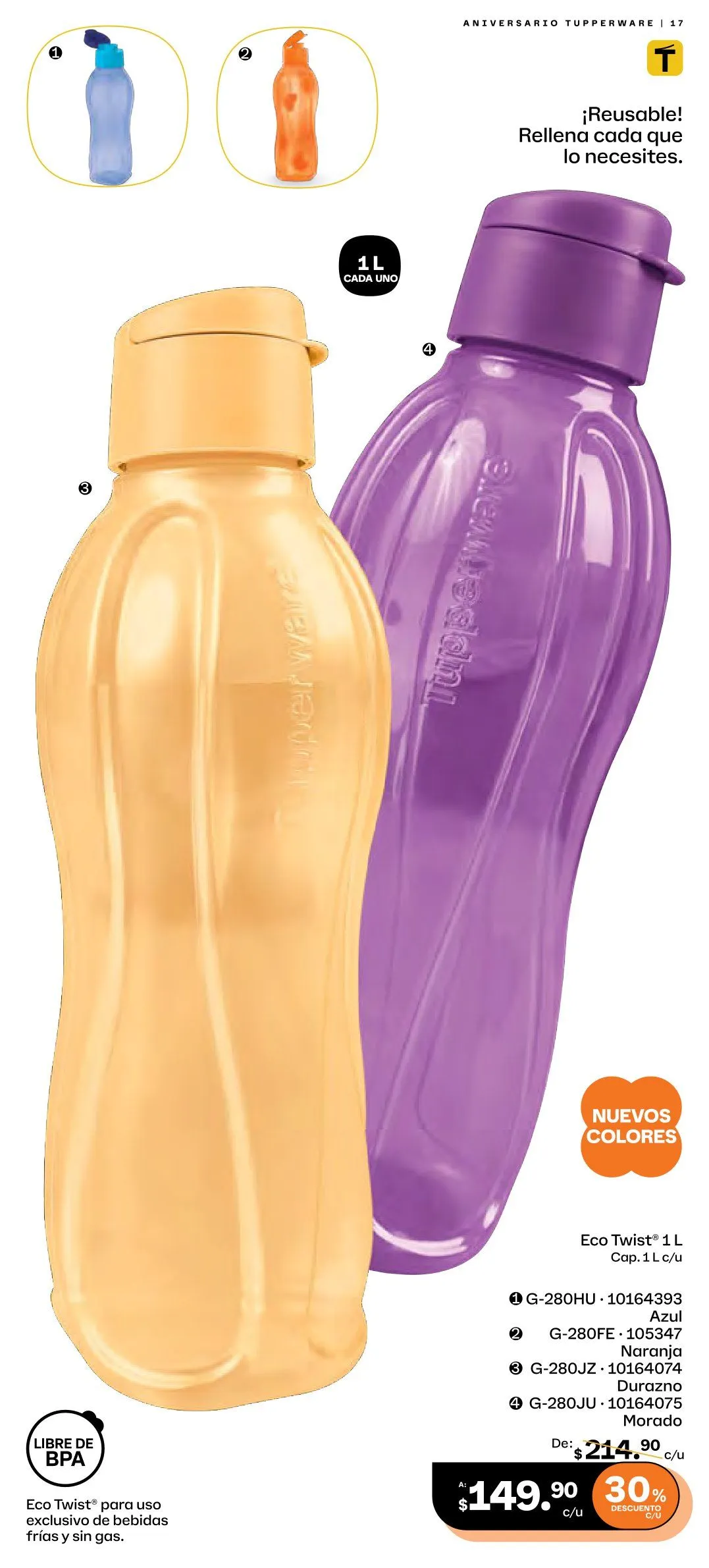 Catálogo de Tupperware Ofertas 22 de abril al 20 de mayo 2025 - Pagina 17