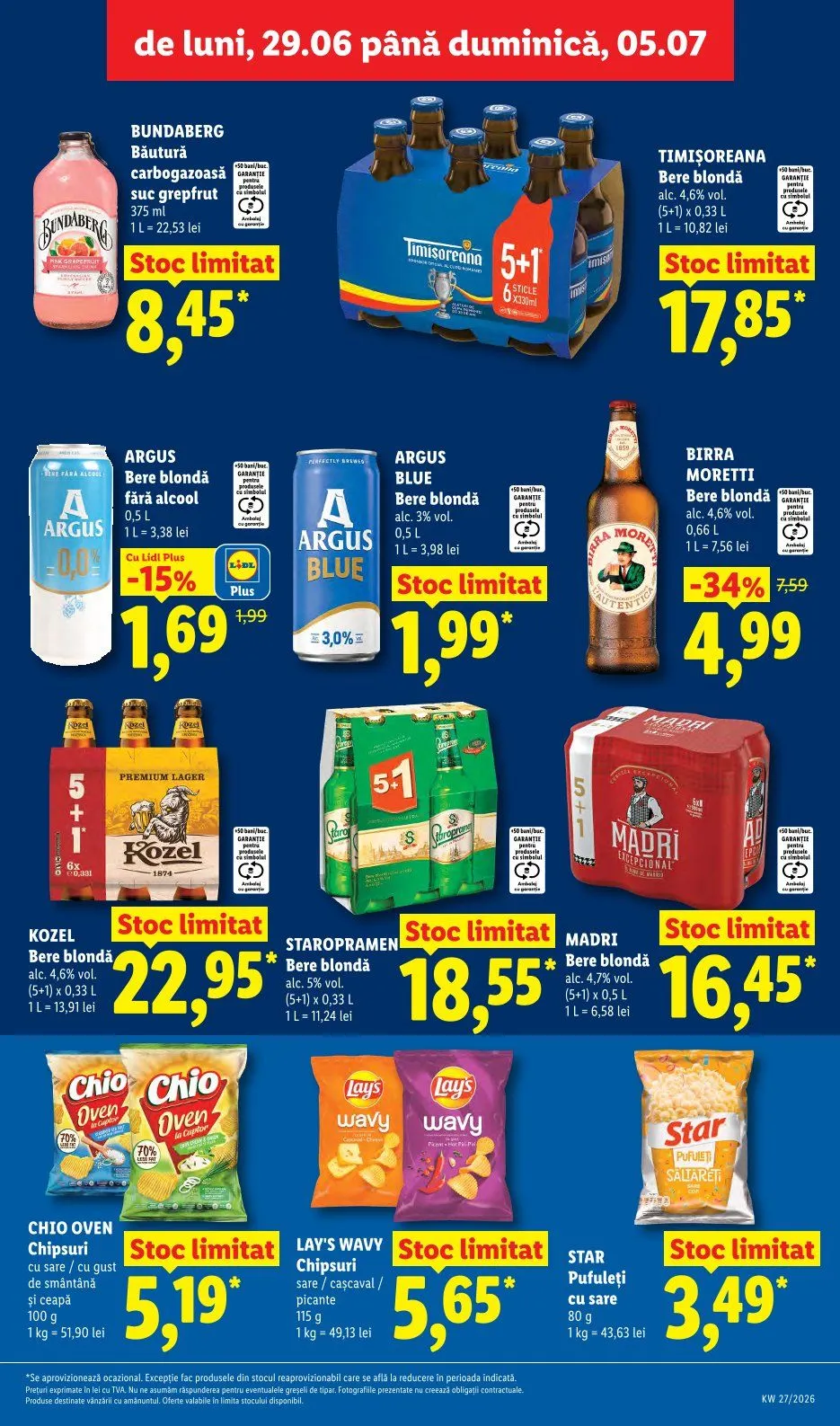 Catalog Oferte de neratat Lidl de la 29 iunie până la 5 iulie 2026 - Revista Pagina 17