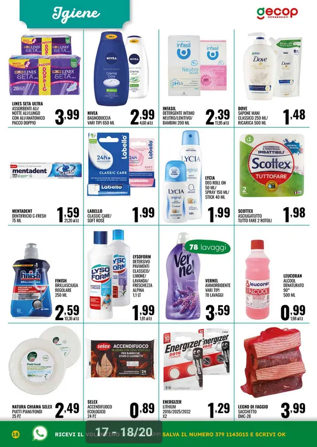 Volantini Gecop da 8 gennaio a 18 gennaio di 2026 - Pagina del volantino 17
