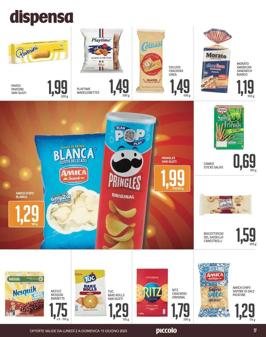 Volantini Piccolo da 2 giugno a 16 giugno di 2025 - Pagina del volantino 17