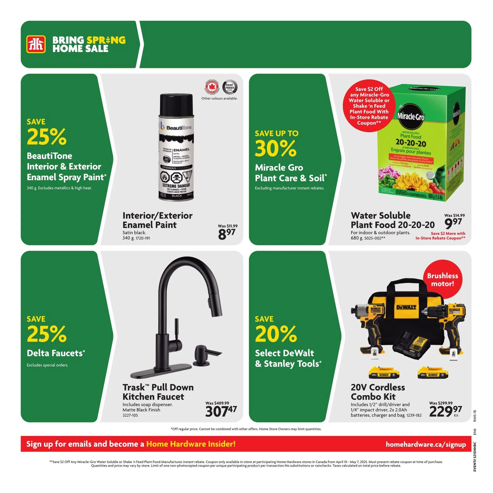 Home Hardware Sales from April 10 to April 23 2025 - flyer page 17