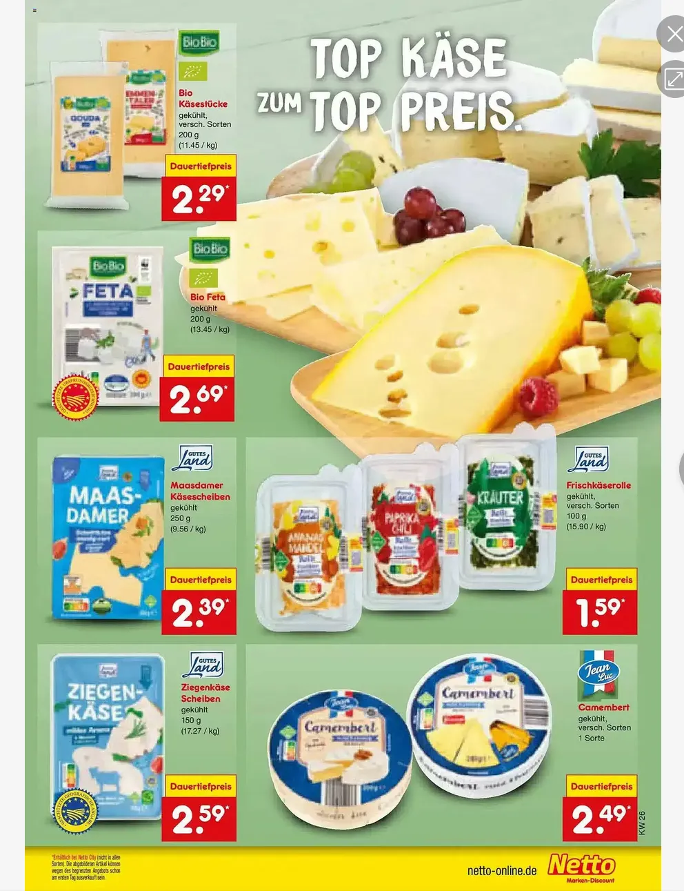 Netto Marken-Discount Folders van 22 juni tot 27 juni 2026 - Folder pagina 17
