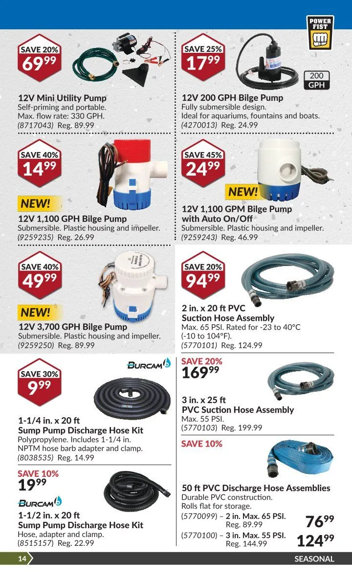 Princess Auto Sales from March 25 to April 6 2025 - flyer page 89