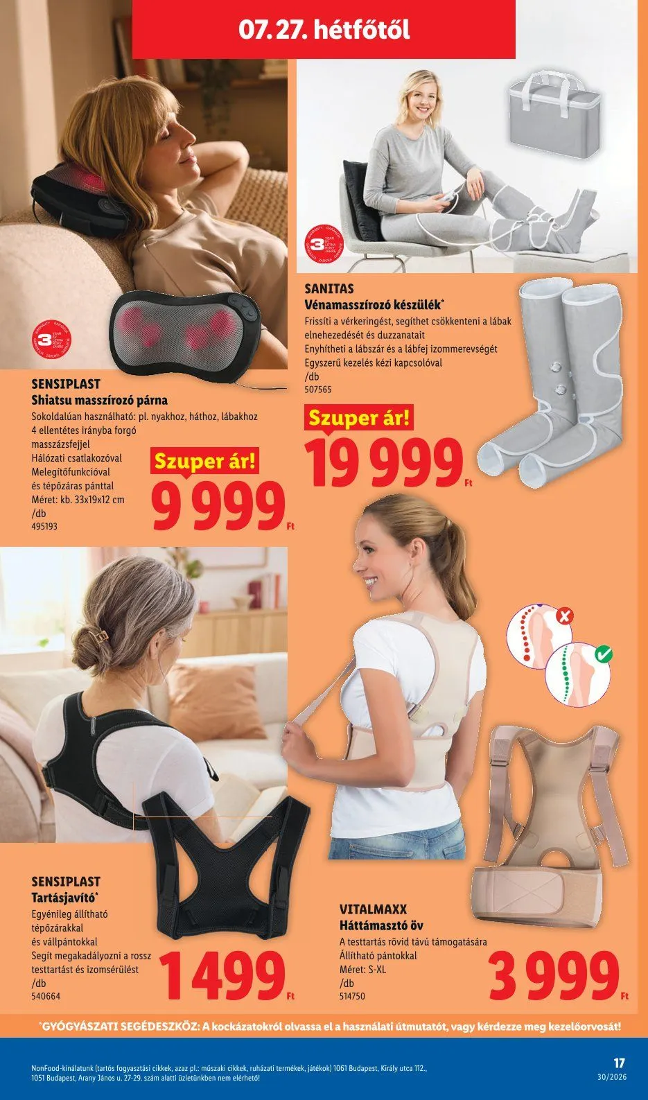 Katalógus Lidl legfrissebb ajánlatai július 23.-tól július 23.-ig 2026. - Oldal 17