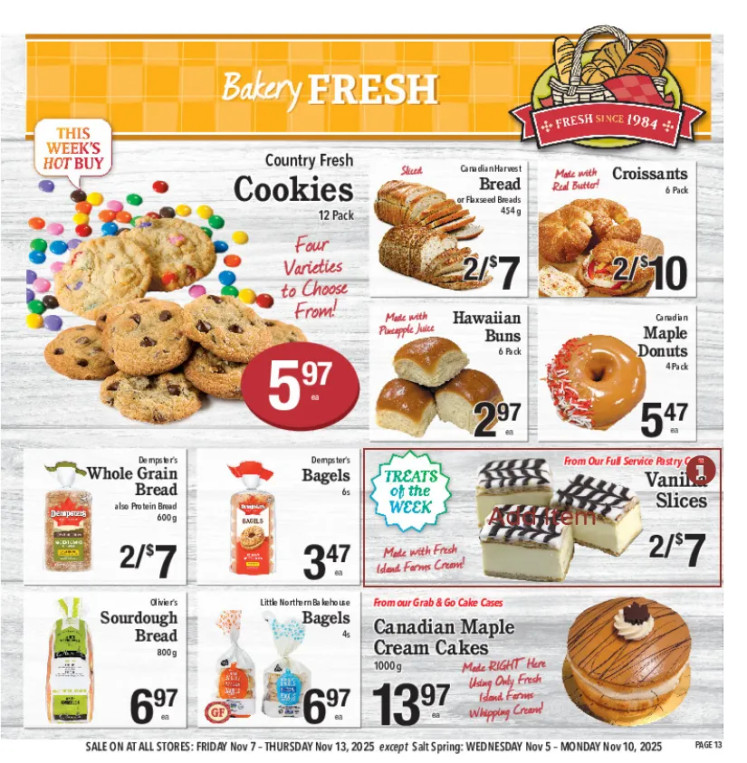 Country Grocer Sales from November 7 to November 13 2025 - flyer page 13