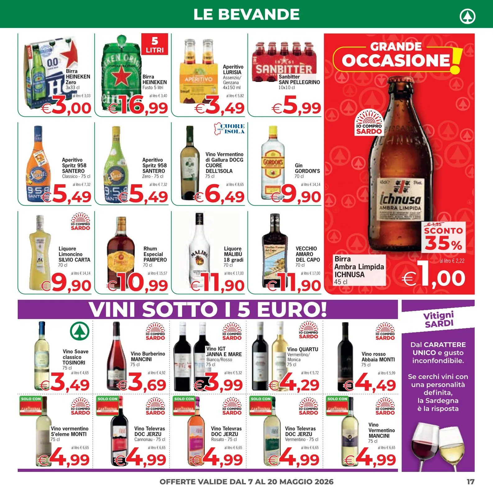Volantini Eurospar da 7 maggio a 20 maggio di 2026 - Pagina del volantino 17