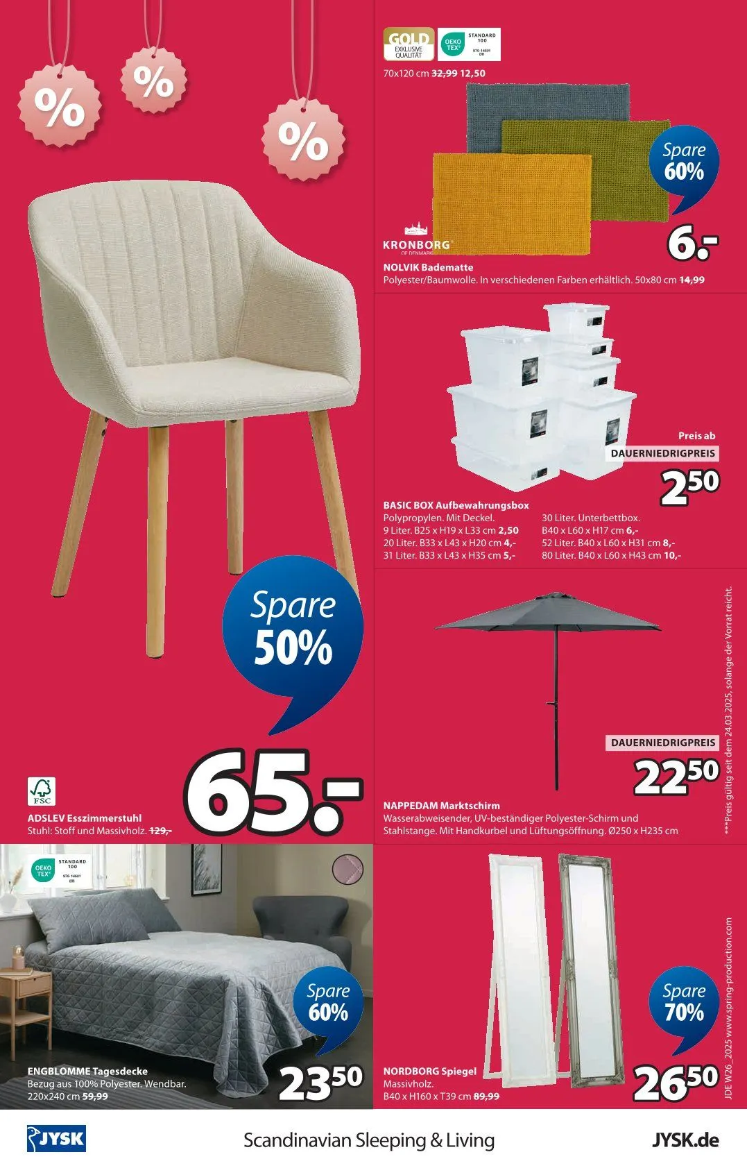 JYSK Prospekt von 30. Juni bis 14. Juli 2025 - Prospekt seite 3