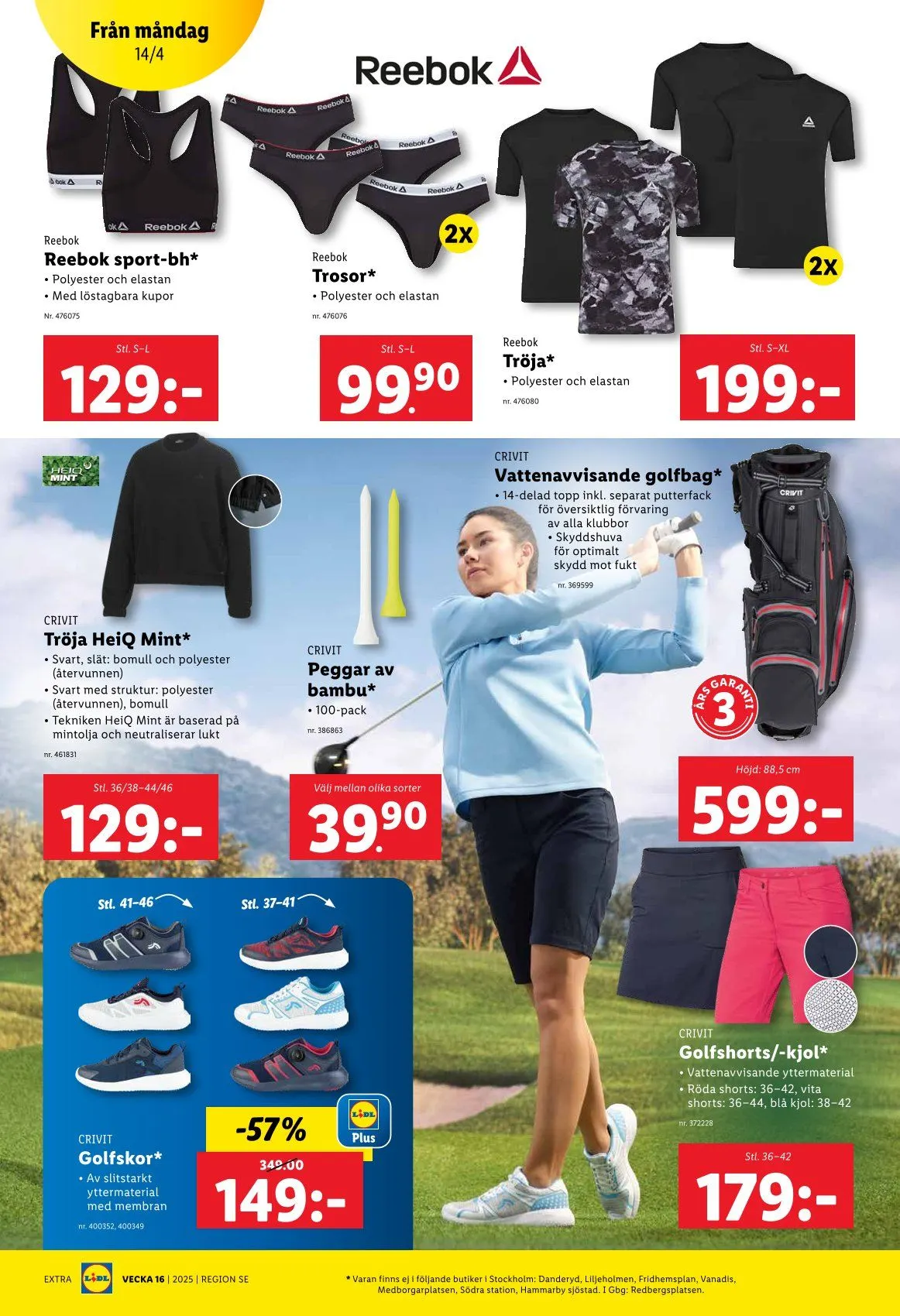 Lidl specialer bjudanden från 14 april till 30 april 2025 - Reklamblad sidor 17