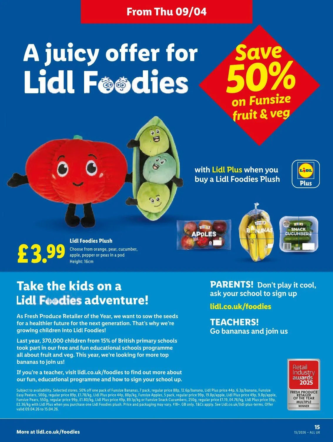  Lidl Offers from 9 April to 15 April 2026 - Catalogue Page 17