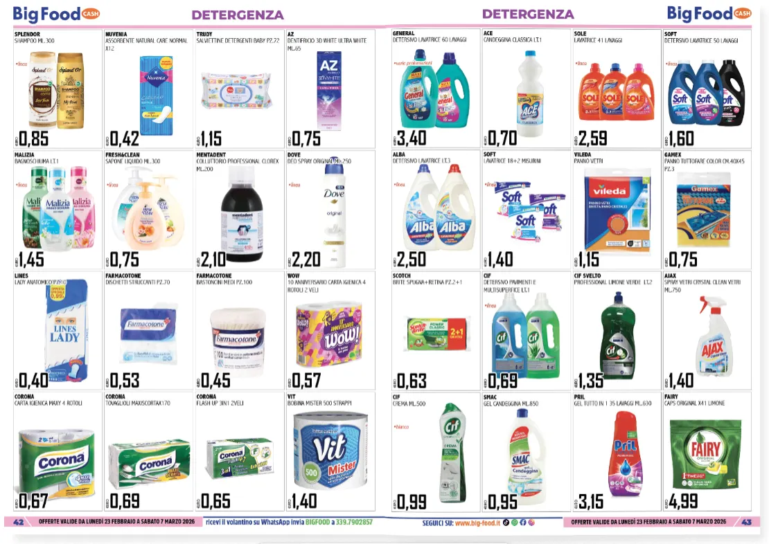 Volantini Big Food Cash da 23 febbraio a 7 marzo di 2026 - Pagina del volantino 17