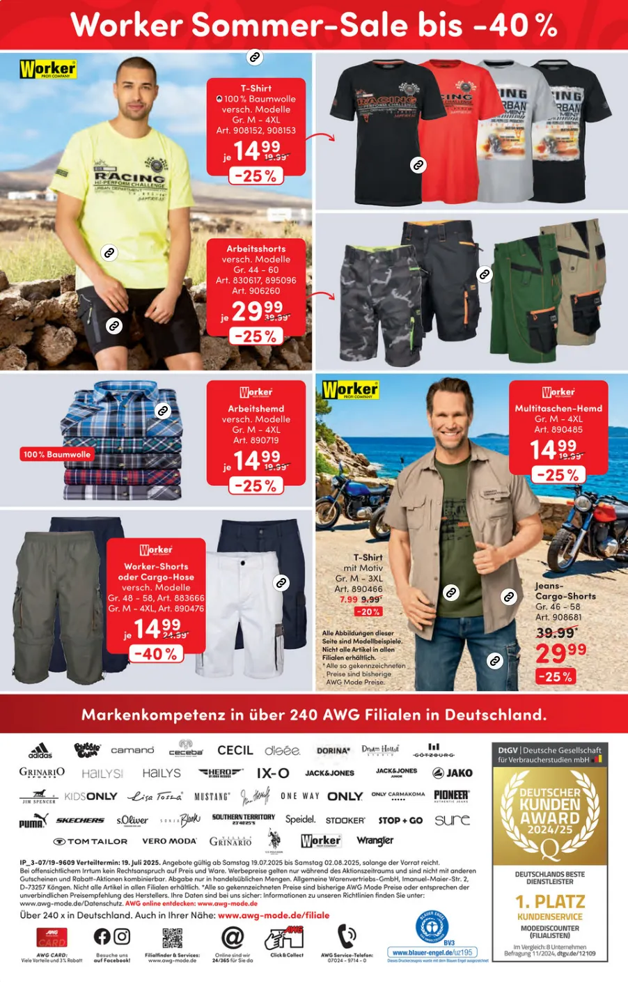 AWG Angebote von 19. Juli bis 2. August 2025 - Prospekt seite 16