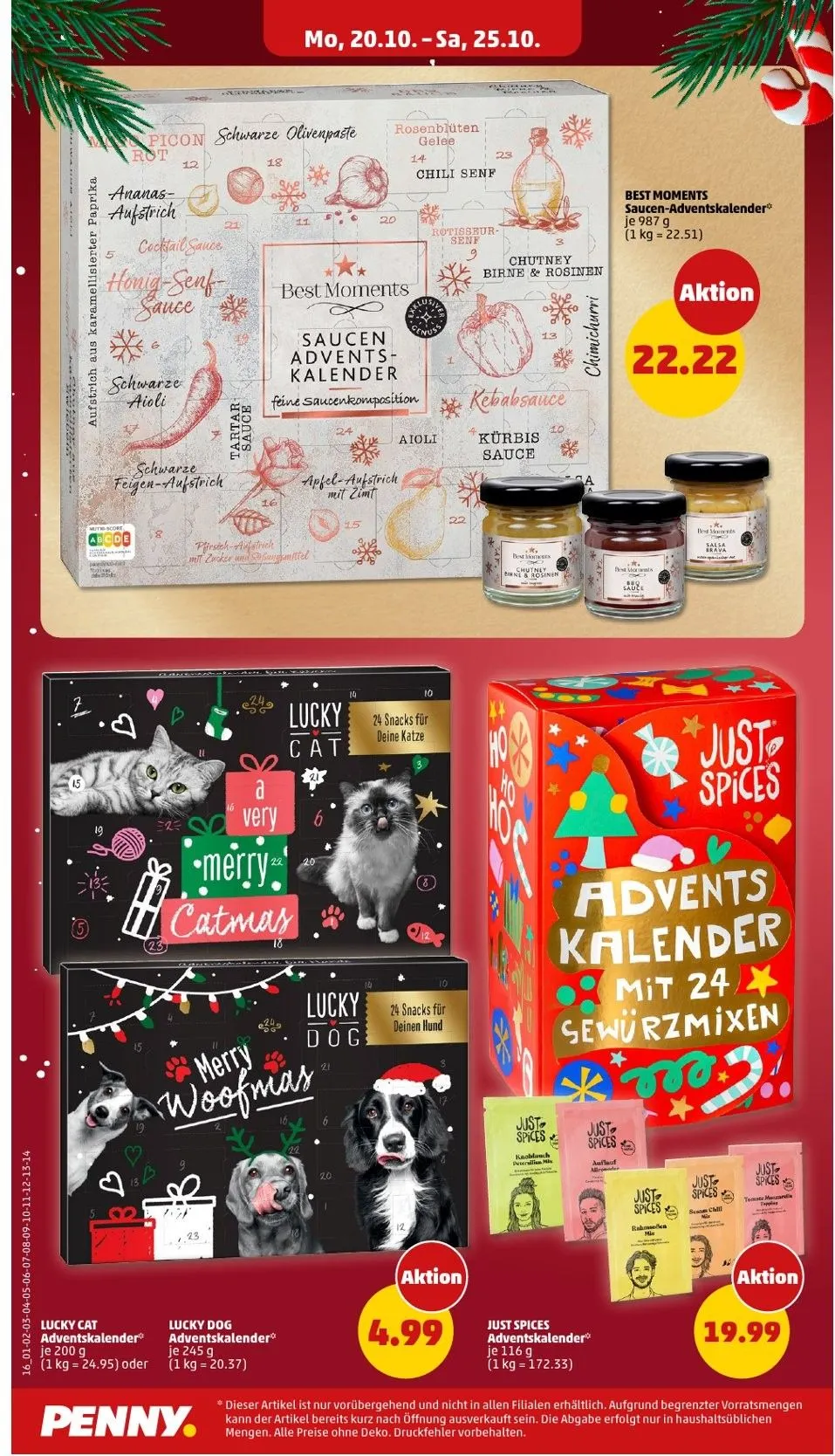 Penny Prospekte  von 20. Oktober bis 25. Oktober 2025 - Prospekt seite 16
