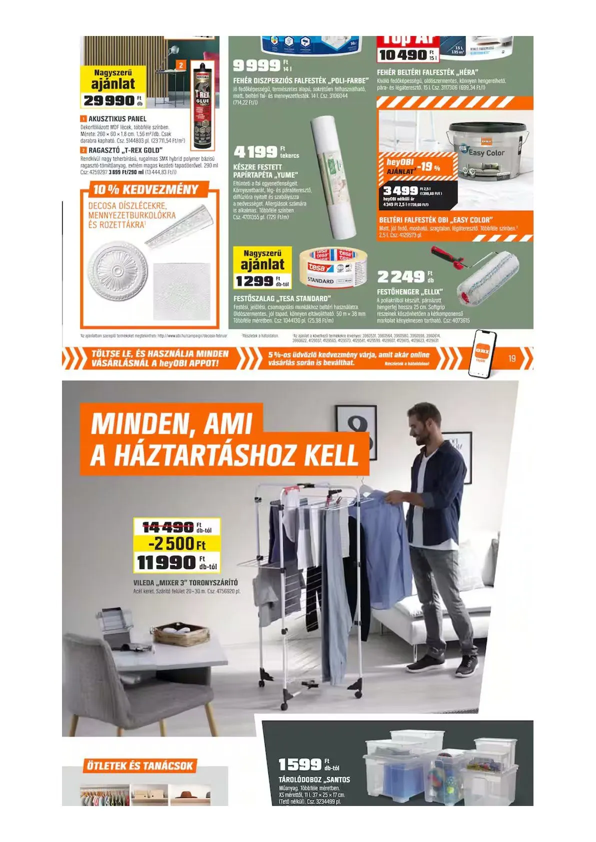 Katalógus  OBI legfrissebb ajánlatai február 3.-tól március 1.-ig 2026. - Oldal 17