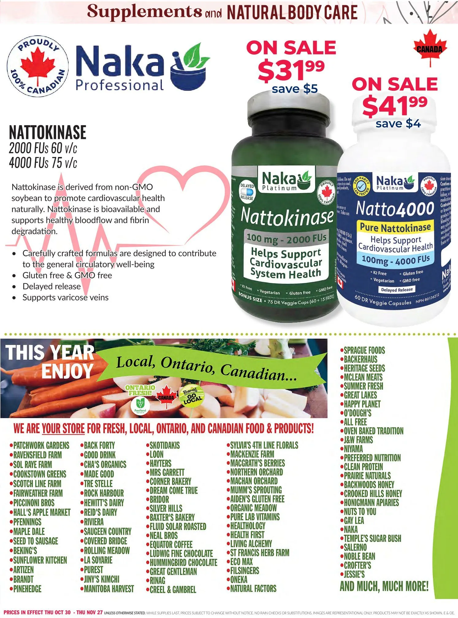 Foodsmiths Sales from October 30 to November 6 2025 - flyer page 17