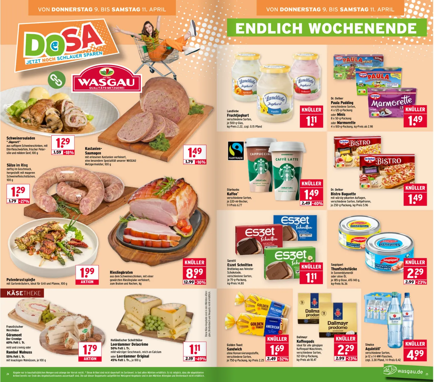 Wasgau - Wöchentliche Prospekte von 7. April bis 11. April 2026 - Prospekt seite 17