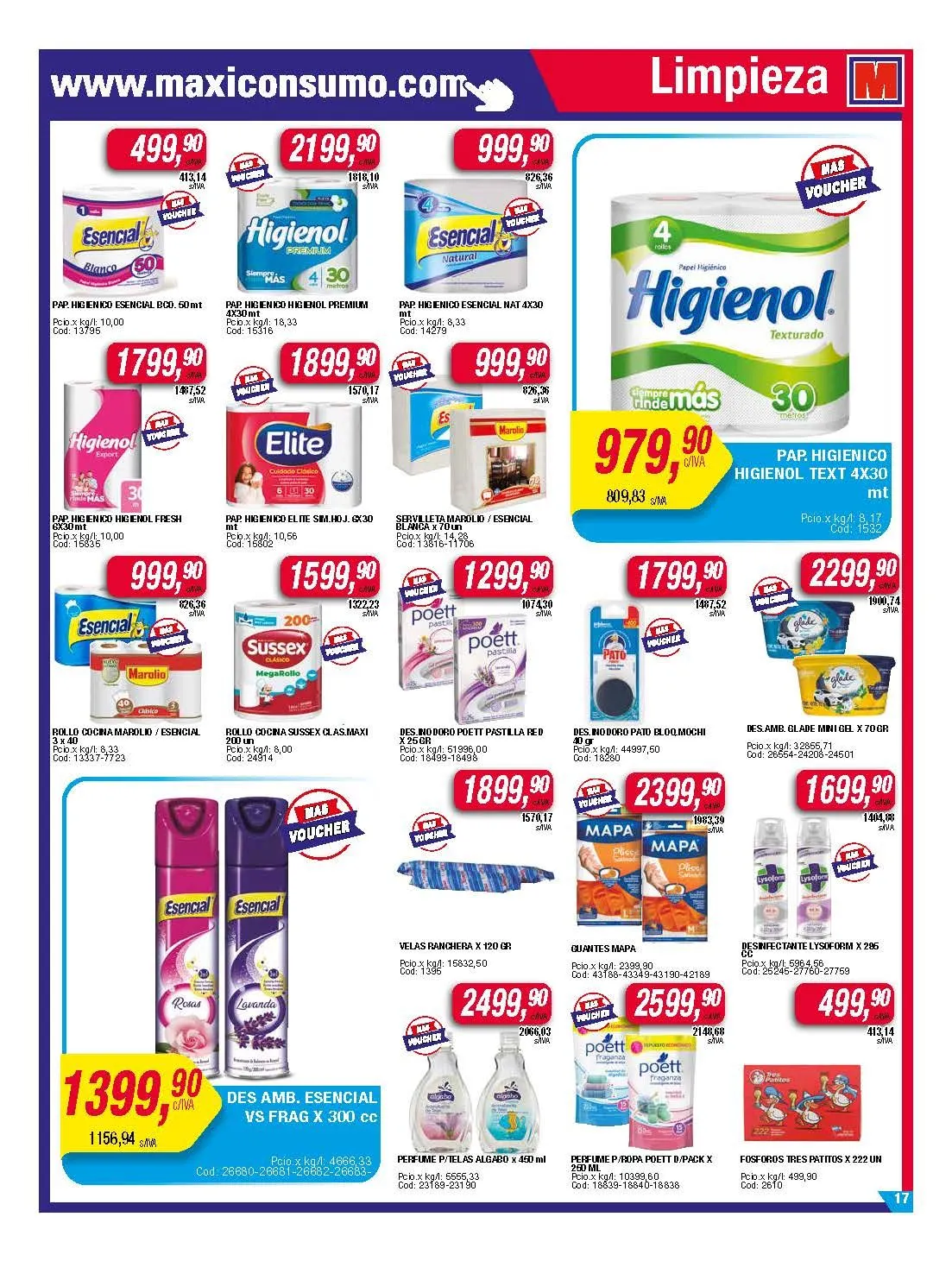 Ofertas de Ofertas Maxiconsumo 10 de junio al 16 de junio 2025 - Página 17 del catálogo