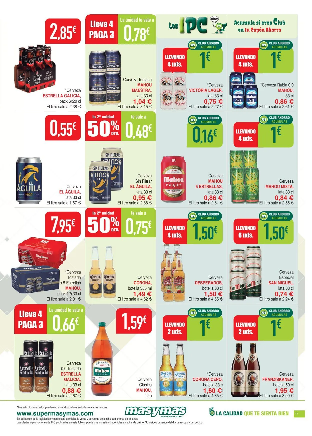 Catálogo de Supermercados masymas Ofertas 28 de mayo al 24 de junio 2026 - Página 17