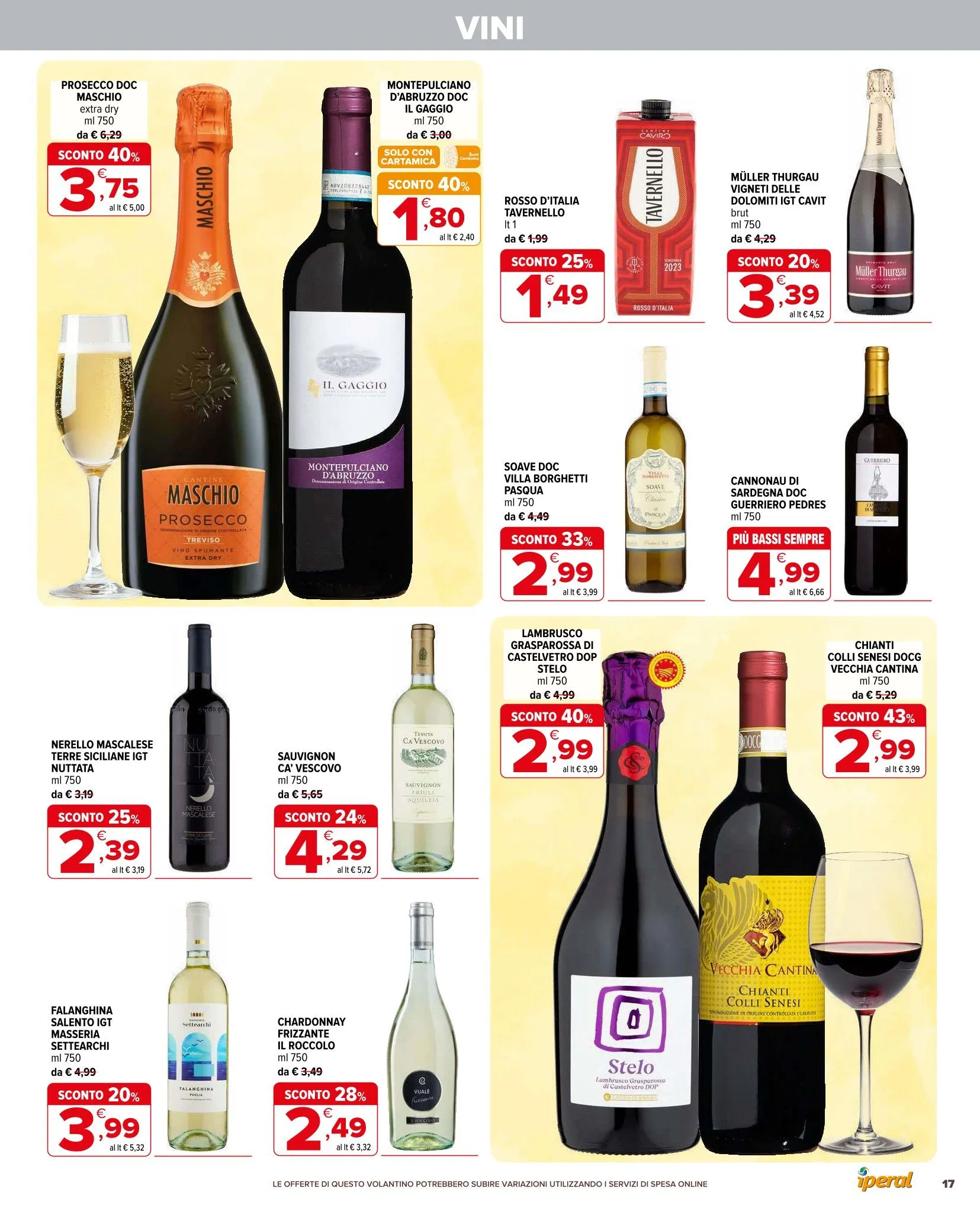 Offerta speciale di Iperal da 29 ottobre a 11 novembre di 2025 - Pagina del volantino 17