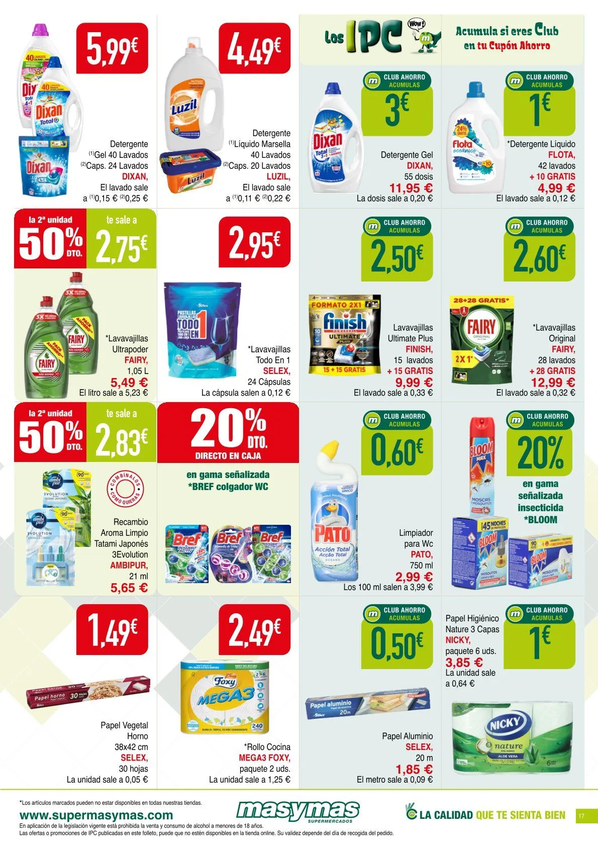 Catálogo de Supermercados Masymas Ofertas 26 de abril al 29 de abril 2026 - Página 17