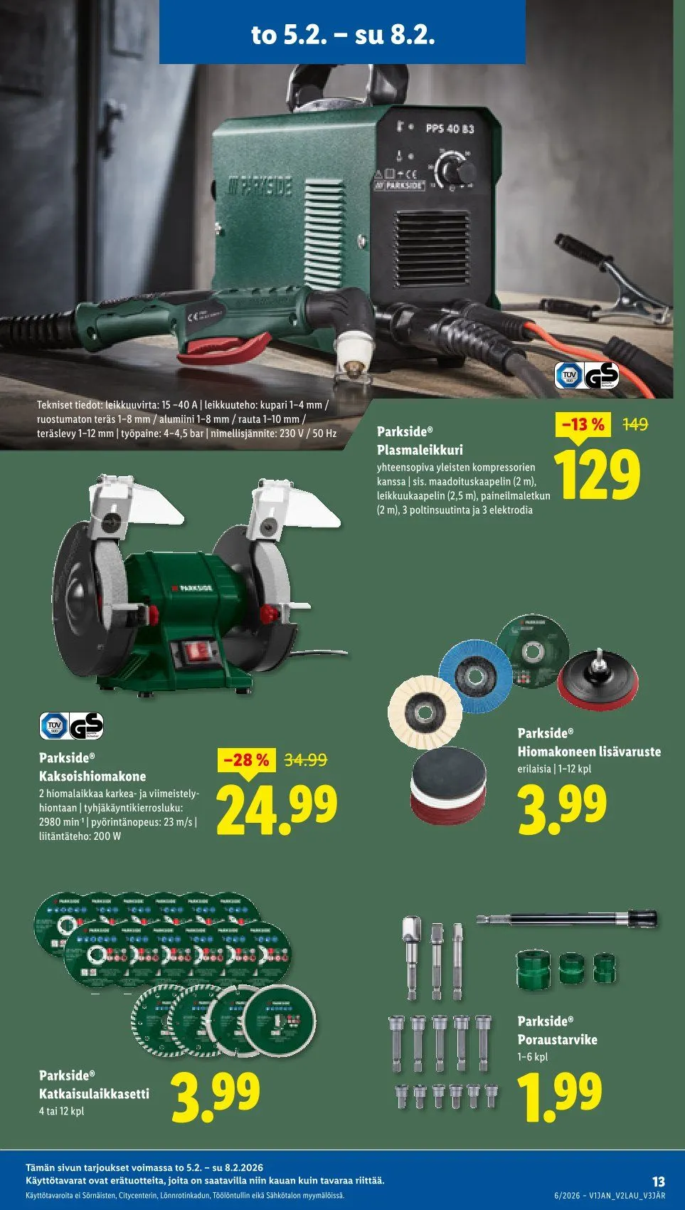 Kaupan Lidl uusimmat tarjoukset voimassa alkaen 5. helmikuuta - 8. helmikuuta 2026 - Tarjouslehti sivu 17