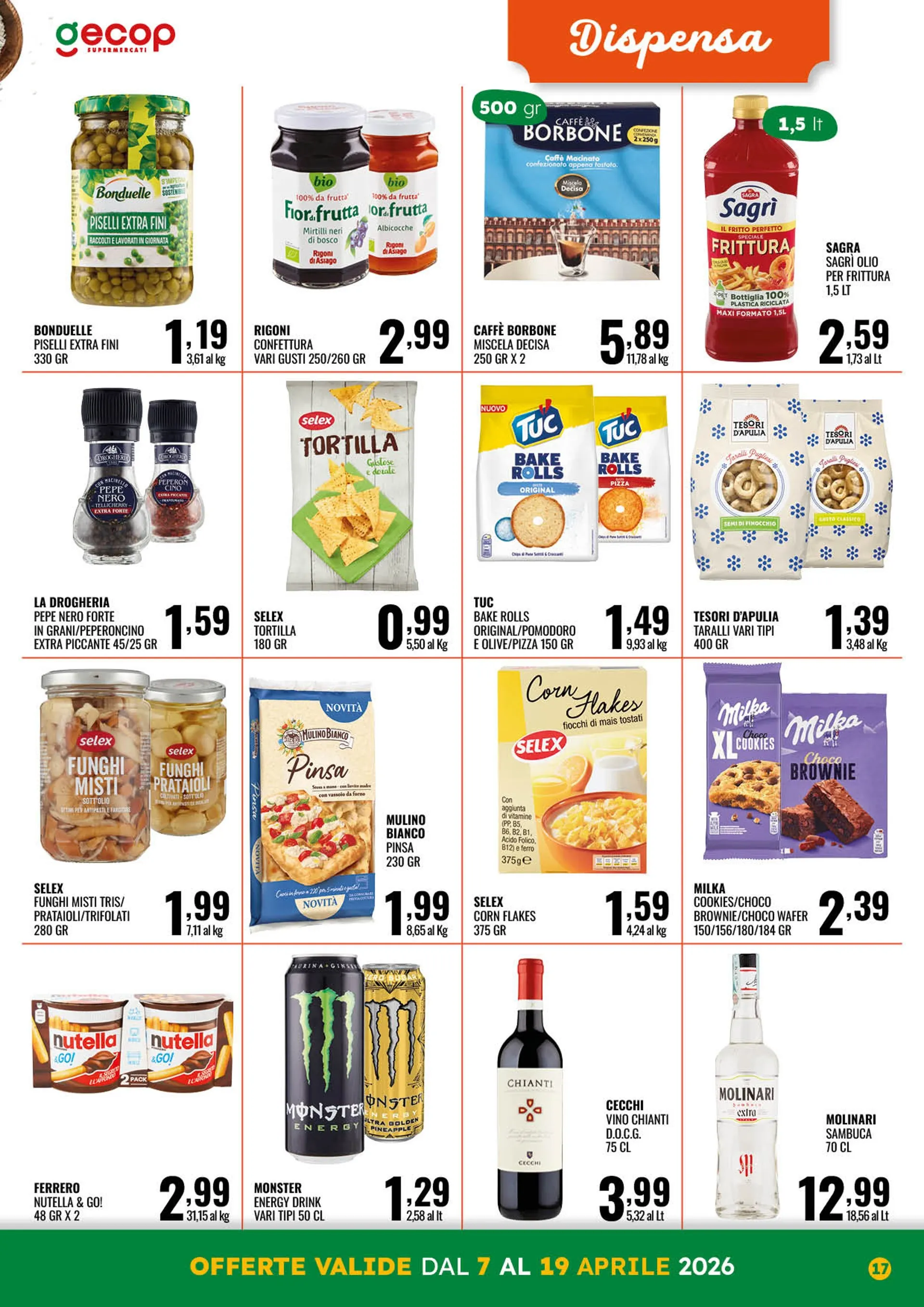  Volantini Gecop da 7 aprile a 19 aprile di 2026 - Pagina del volantino 17