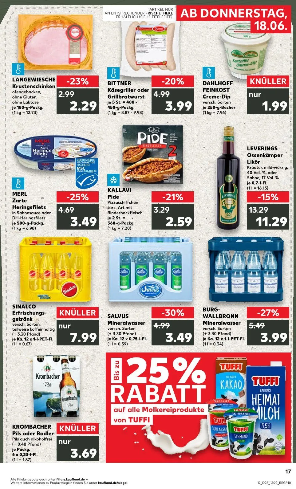 Kaufland Prospekte  von 18. Juni bis 24. Juni 2026 - Prospekt seite 17